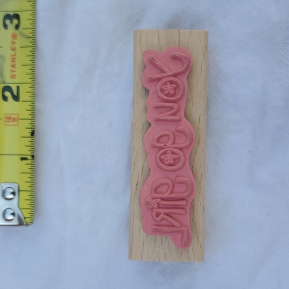 10/$20 You Go Girl Wood Stamp - Picture 2 of 2